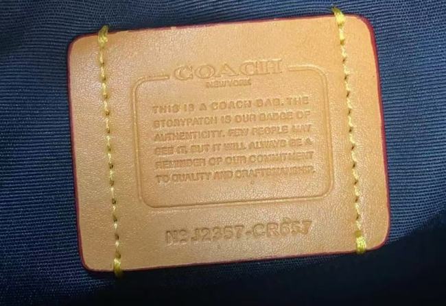 COACHバッグ CR657 デニム ハンドバッグ 2WAY ショルダーバッグ
