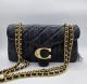 【新品】COACH タビー ショルダー バッグ 26・キルティング ゴールド CP150