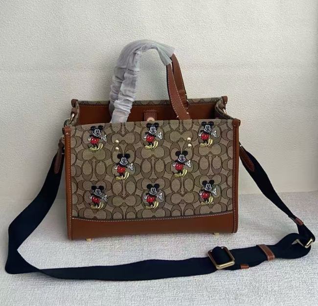 COACH Disney ミッキー 2WAYトートバッグ CM198
