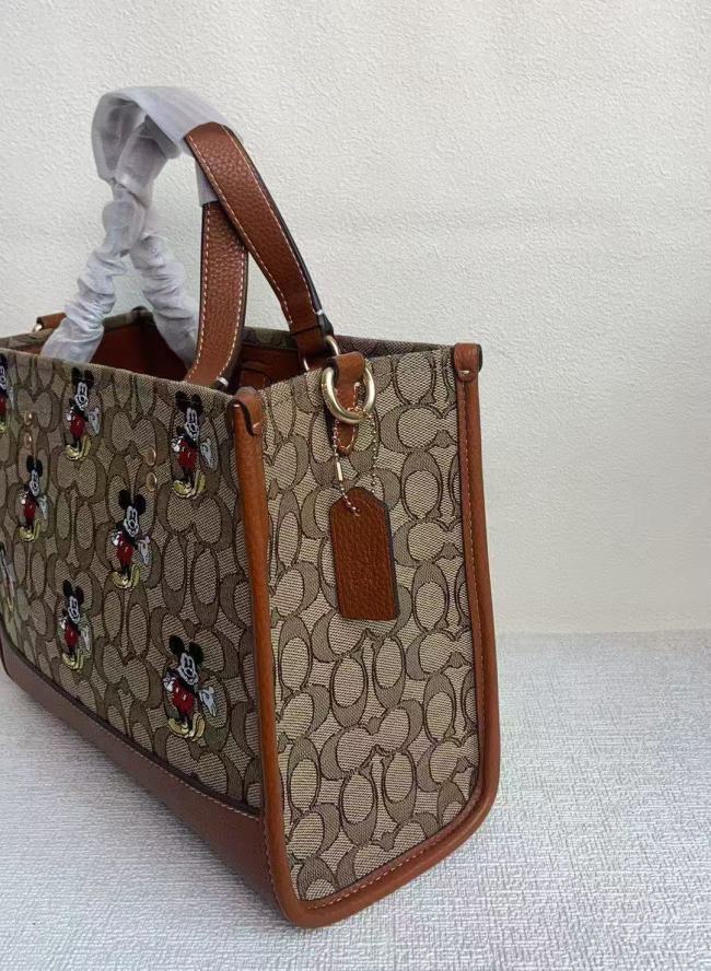 COACH Disney ミッキー 2WAYトートバッグ CM198