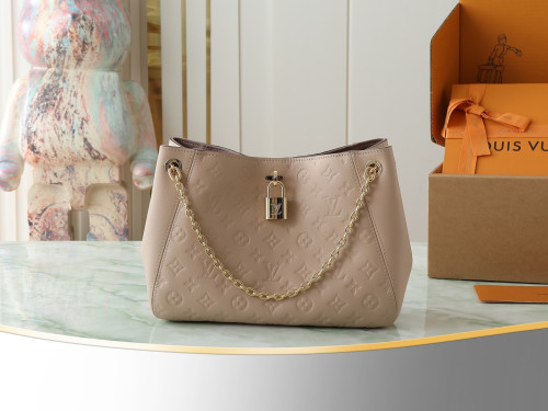 Louis Vuitton M14659 サンドカラー Anytime スモール ハンドバッグ
