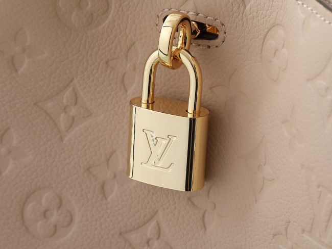 Louis Vuitton M14659 サンドカラー Anytime スモール ハンドバッグ
