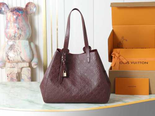 Louis Vuitton M25888 ワインレッド／M25860オールインワン ミディアム ハンドバッグ