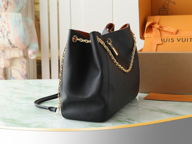 Louis Vuitton M14324 ブラック Anytime ミディアム」ハンドバッグ