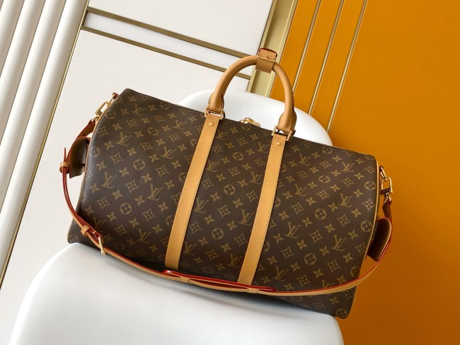 Louis Vuitton M14735 モノグラム  ーポール カーゴ 50（Keepall Cargo 50）トラベルバッグ
