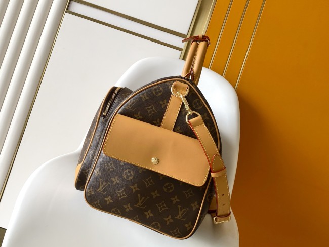 Louis Vuitton M14735 モノグラム  ーポール カーゴ 50（Keepall Cargo 50）トラベルバッグ