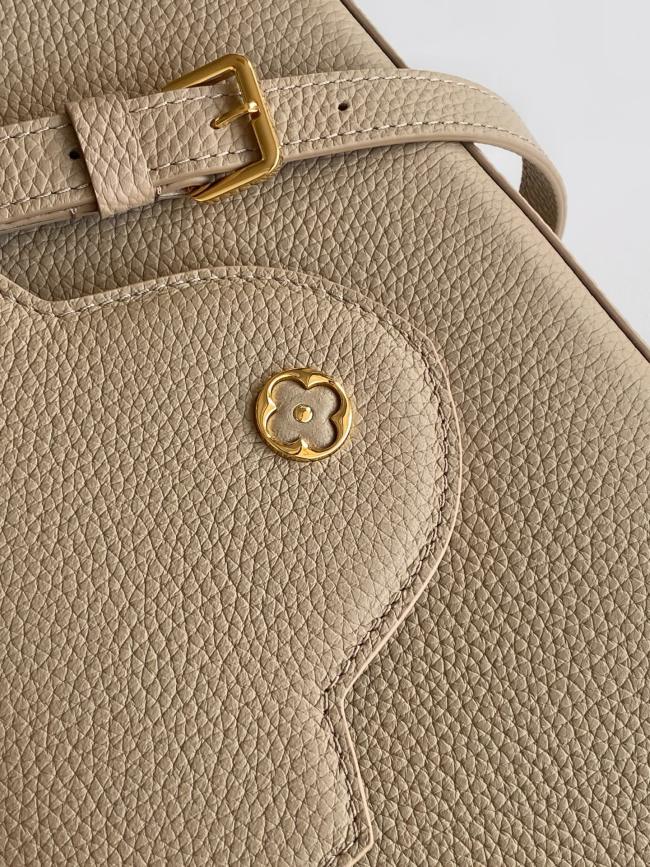Louis Vuitton M24745 グレー カプシーヌ ミディアム ハンドバッグ
