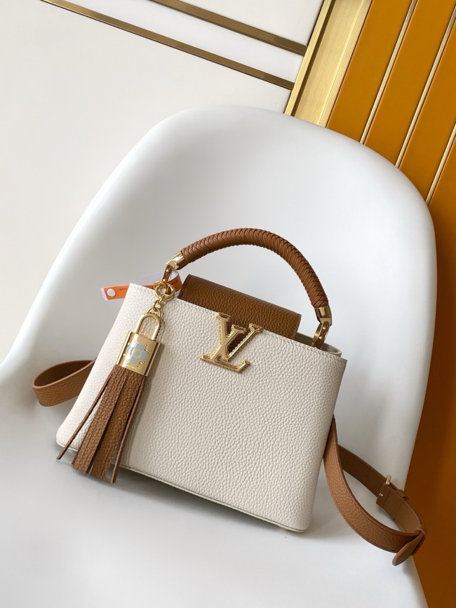 Louis Vuitton M25466 ベージュ ダイナミック 163 カプシーヌ コレクション バッグ