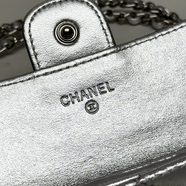 CHANEL シャネル チェーンショルダー／クロスボディ ミニバッグ サイズ：18 × 10.5 × 3.5 cm 品番：A50076