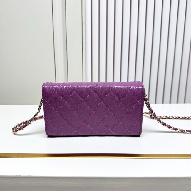 CHANEL シャネル チェーンショルダー／クロスボディ ミニバッグ サイズ：18 × 10.5 × 3.5 cm 品番：A50076