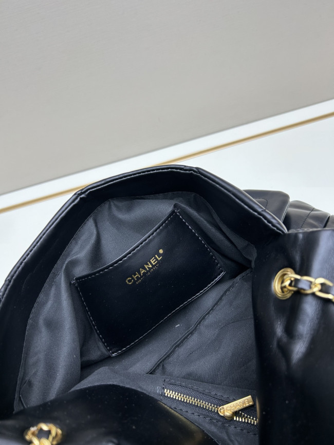 CHANEL 25K ラムパターン デニムバッグ サイズ：40×24×9cm 品番：2567