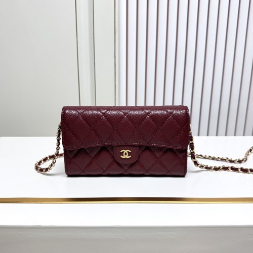 CHANEL シャネル チェーンショルダー／クロスボディ ミニバッグ サイズ：18 × 10.5 × 3.5 cm 品番：A50076