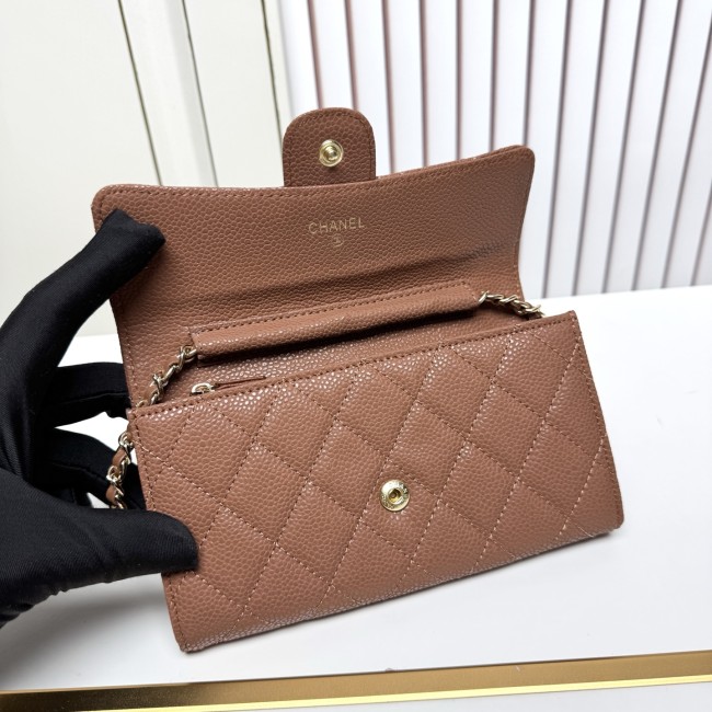 CHANEL シャネル チェーンショルダー／クロスボディ ミニバッグ サイズ：18 × 10.5 × 3.5 cm 品番：A50076