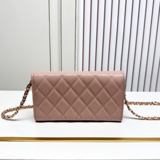 CHANEL シャネル チェーンショルダー／クロスボディ ミニバッグ サイズ：18 × 10.5 × 3.5 cm 品番：A50076