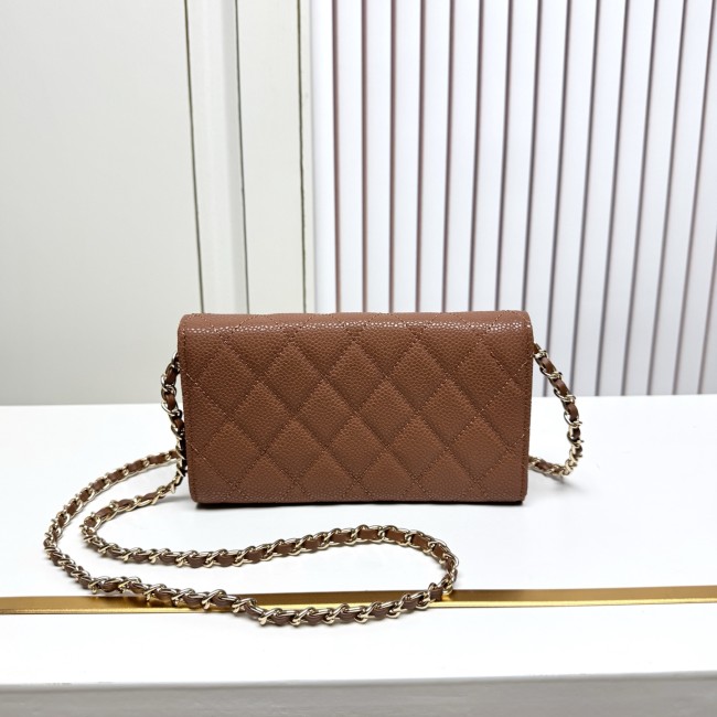 CHANEL シャネル チェーンショルダー／クロスボディ ミニバッグ サイズ：18 × 10.5 × 3.5 cm 品番：A50076