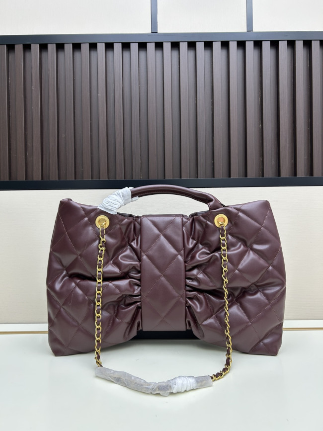 CHANEL 25K ラージサイズ リボンバッグサイズ：40×27cm 品番：99888