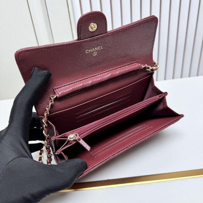CHANEL シャネル チェーンショルダー／クロスボディ ミニバッグ サイズ：18 × 10.5 × 3.5 cm 品番：A50076