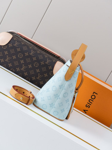 Louis Vuitton M27529 ライトブルー ルイ・ヴィトン オールイン BB ハンドバッグ