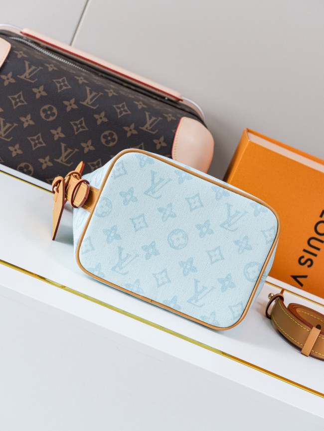 Louis Vuitton M27529 ライトブルー ルイ・ヴィトン オールイン BB ハンドバッグ