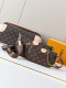 Louis Vuitton M44823 コーヒーカラー マルチポシェット・アクセソワール ハンドバッグ