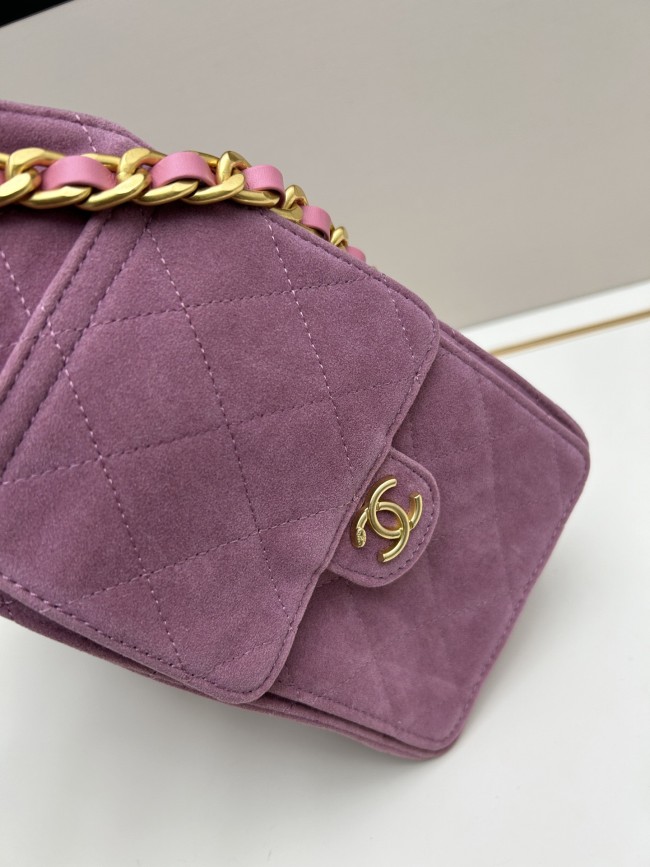 chanel シャネル 25 バッグサイズは 26 × 20 × 14 cm、品番 9668、素材はマットレザーです