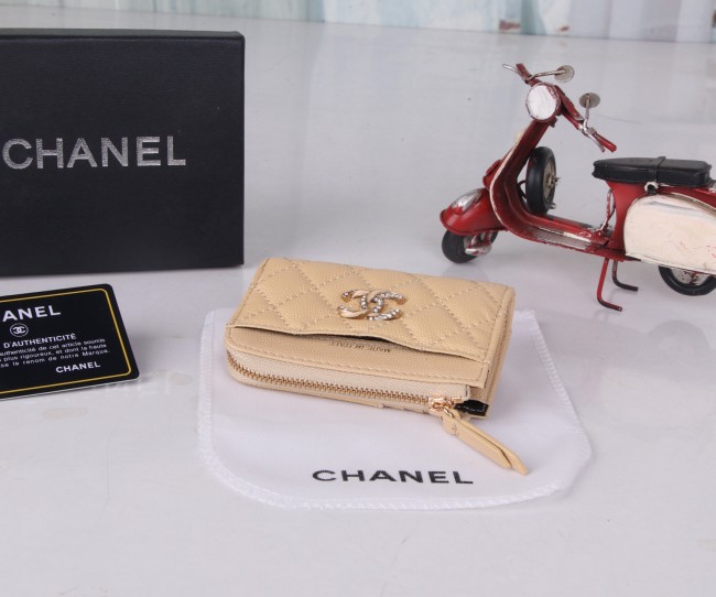 CHANELシャネル バッグ 型番 56608 カラー：キルティングブラック／ピンク／ベージュ／ラムスキンブラック サイズ：11×8×2 cm
