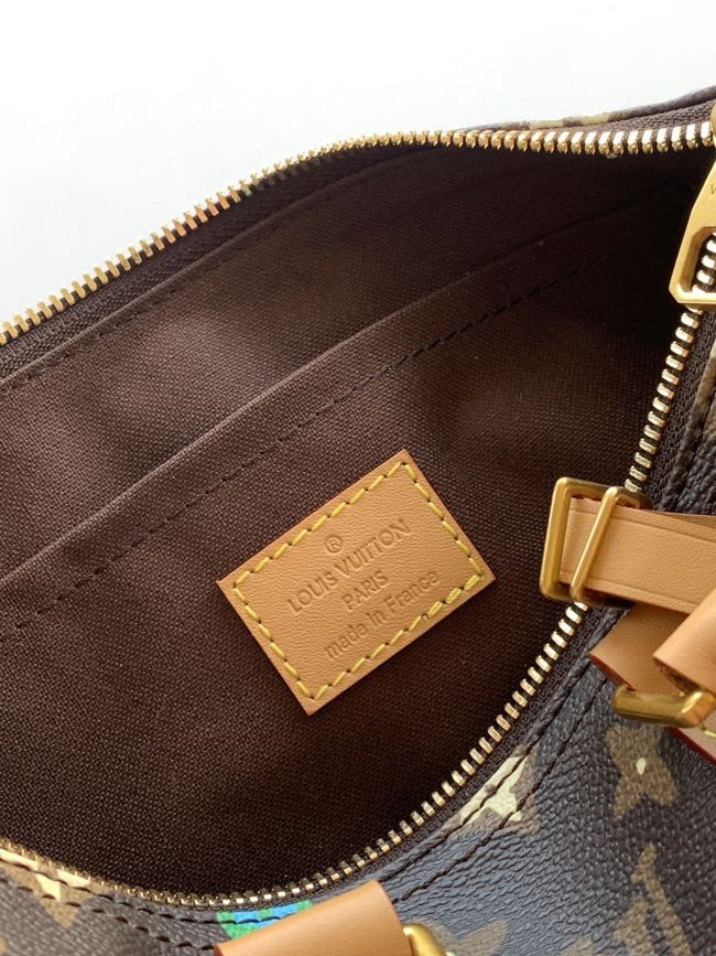 Louis Vuitton M24849 ブラックマルチカラー ピローバッグ