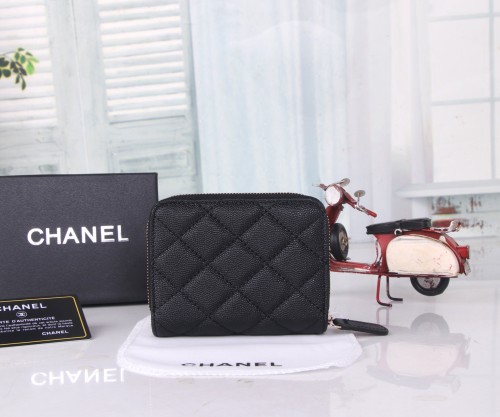 CHANEL シャネル  バッグ 型番22018 カラー：キルティングブラック／ピンク／ベージュ／ラムスキンブラック サイズ：12×10×3 cm