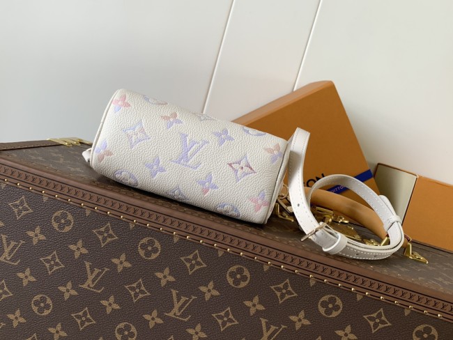Louis Vuitton M25591 グリッターカラー ナノ・スピーディ ハンドバッグ