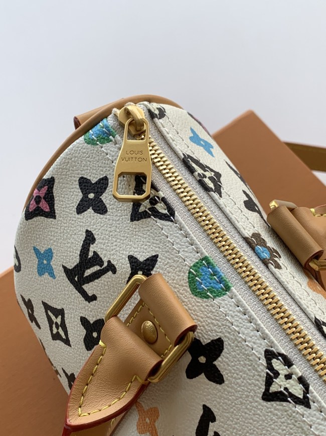 Louis Vuitton M24849 ホワイトマルチカラー ピローバッグ
