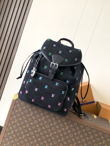 Louis Vuitton M14135 デニム Montsouris バックパック