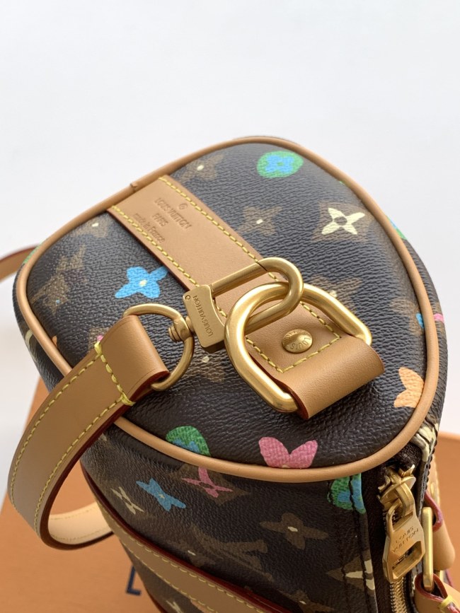 Louis Vuitton M24849 ブラックマルチカラー ピローバッグ