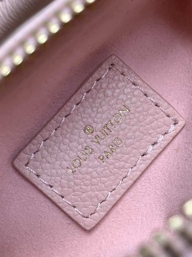 Louis Vuitton M81913 ミルクティーピンク ナノ・スピーディ ハンドバッグ