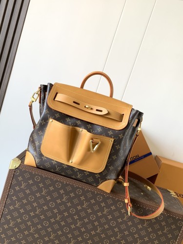 Louis Vuitton M25989 Steamer 30 ハンドバッグ