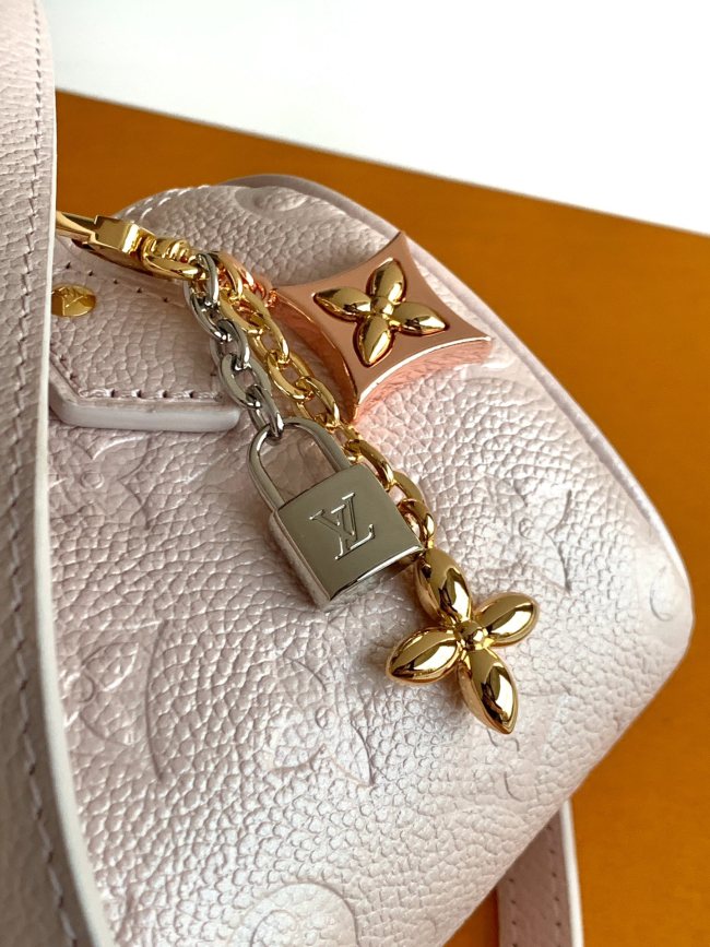 Louis Vuitton M27107 パールピンク ナノ・スピーディ ハンドバッグ