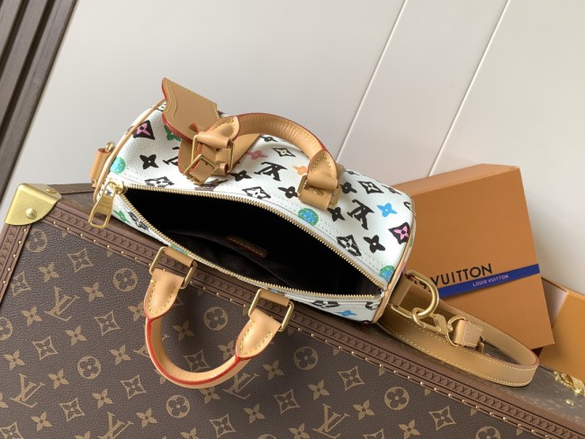 Louis Vuitton M24849 ホワイトマルチカラー ピローバッグ