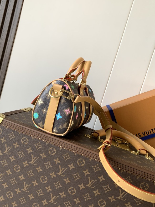 Louis Vuitton M24849 ブラックマルチカラー ピローバッグ