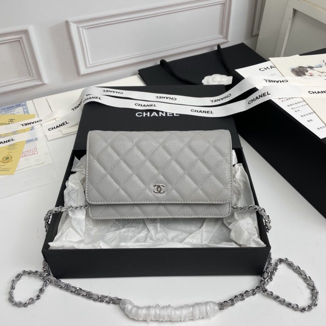 CHANEL シャネル WOC 財運バッグ(型番A33814)サイズ:横19×縦12×マチ3 cm