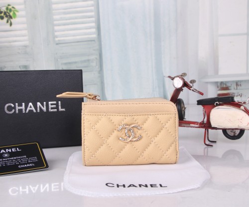 CHANELシャネル バッグ 型番 56608 カラー：キルティングブラック／ピンク／ベージュ／ラムスキンブラック サイズ：11×8×2 cm