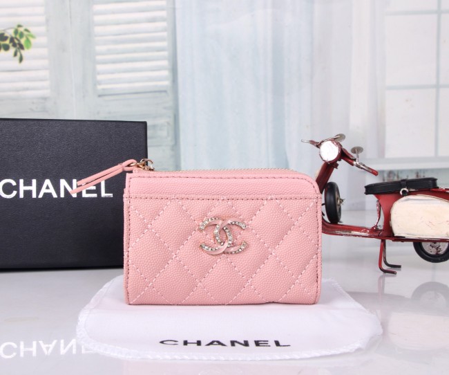 CHANELシャネル バッグ 型番 56608 カラー:キルティングブラック/ピンク/ベージュ/ラムスキンブラック サイズ:11×8×2 cm