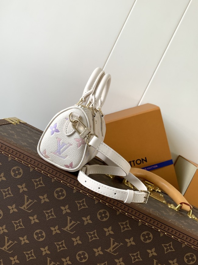 Louis Vuitton M25591 グリッターカラー ナノ・スピーディ ハンドバッグ