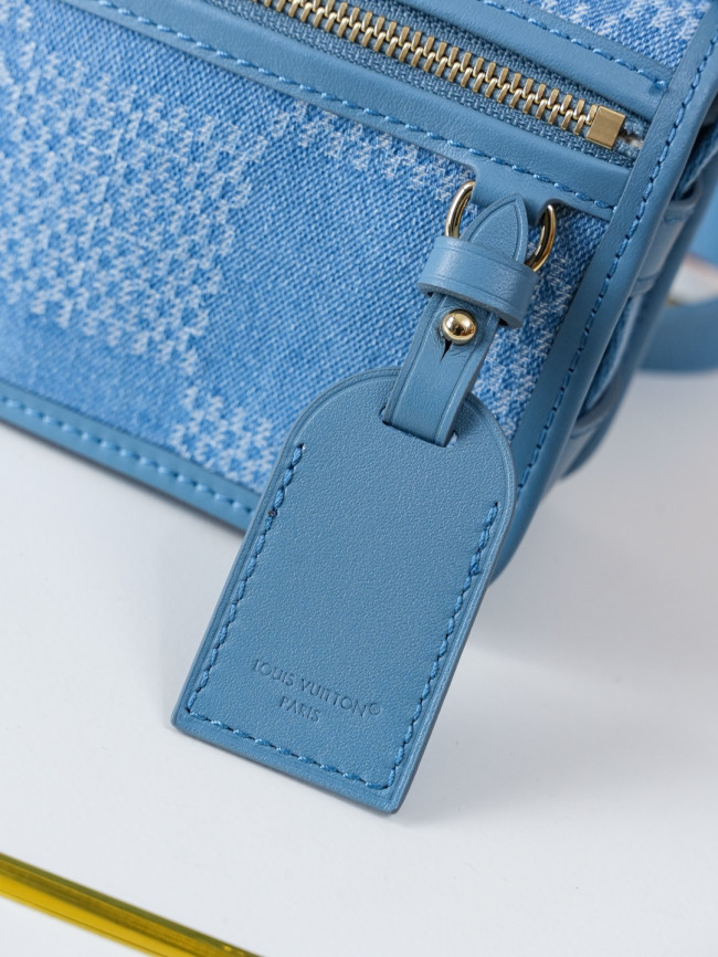 Louis Vuitton N00210 デニムブルー Bosphore ミニバッグ
