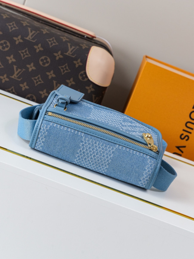 Louis Vuitton N00210 デニムブルー Bosphore ミニバッグ