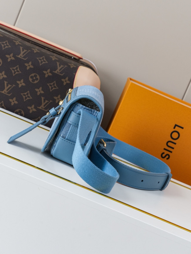 Louis Vuitton N00210 デニムブルー Bosphore ミニバッグ