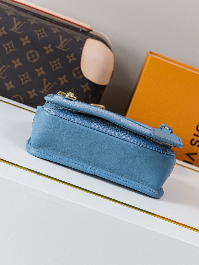 Louis Vuitton N00210 デニムブルー Bosphore ミニバッグ