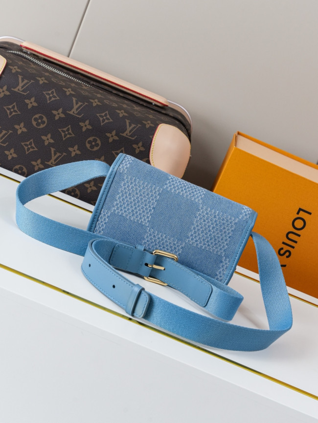 Louis Vuitton N00210 デニムブルー Bosphore ミニバッグ