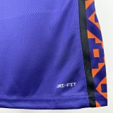 24-25 SUNS BOOKER #1 Purple City Edition Top Quality Hot Pressing NBA Jersey