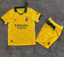 25-26 ACM Third Kids Soccer Jersey 1:1 Thai Quality