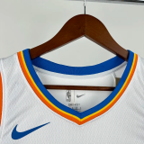 22-23 OKC Thunder WILLIAMS #8 White Top Quality Hot Pressing NBA Jersey