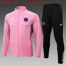 25-26 Inter Miami High Quality Kids Jacket Tracksuit